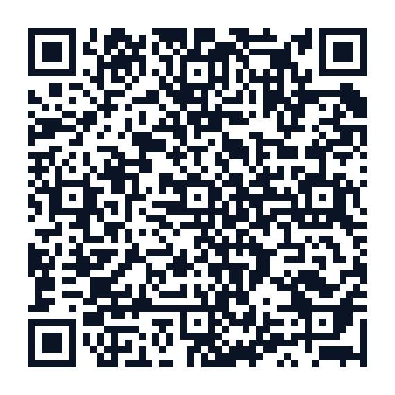 QR code for Lucía Navarro's public portfolio